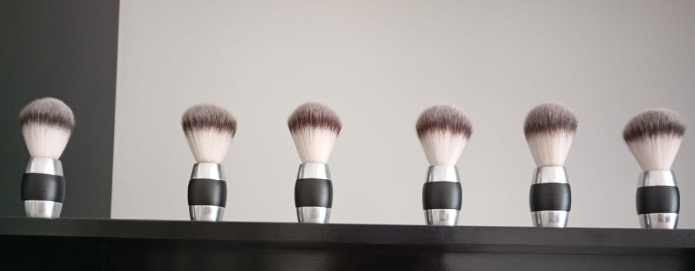 Brocha de afeitar redonda