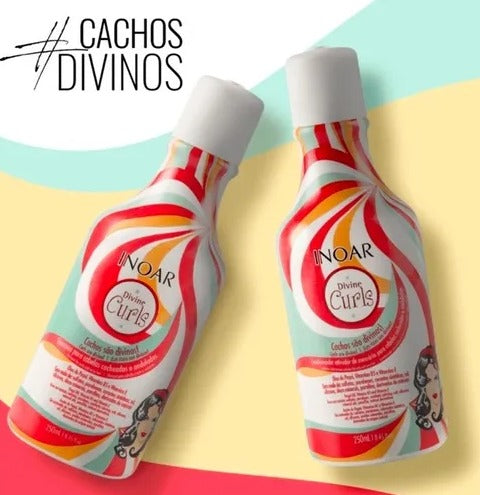 Dúo Shampoo y acondicionador  divine curls