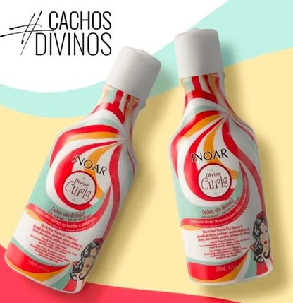 Dúo Shampoo y acondicionador  divine curls