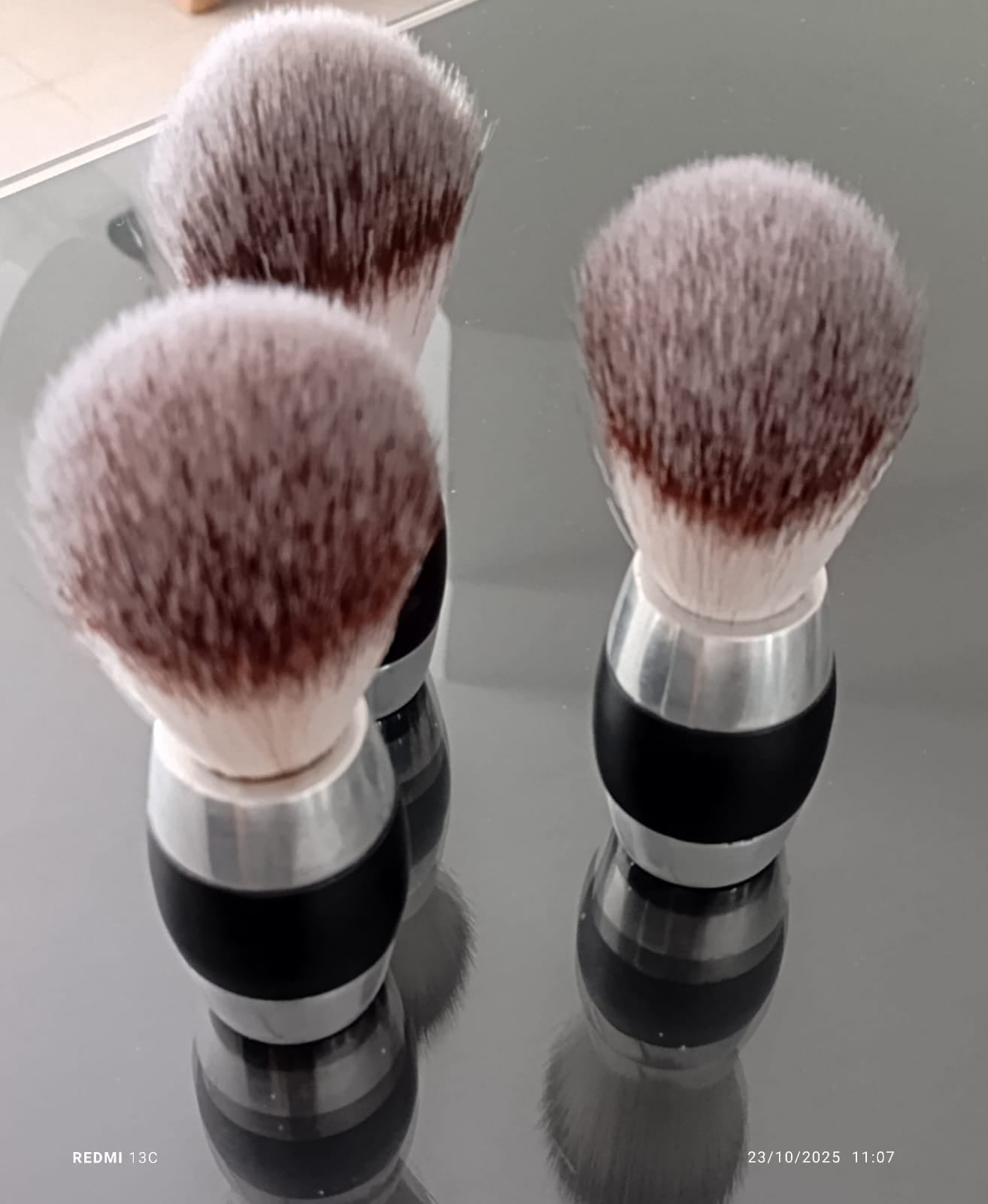 Brocha de afeitar redonda