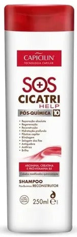 Duo de  shampoo y acondicionador ;SOS Cicatri Help Capicilin