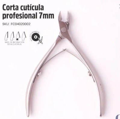 Corta cutícula 7mm