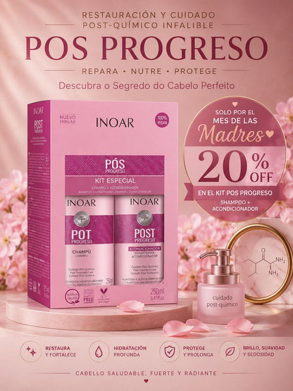 Kit Pós Progress Inoar