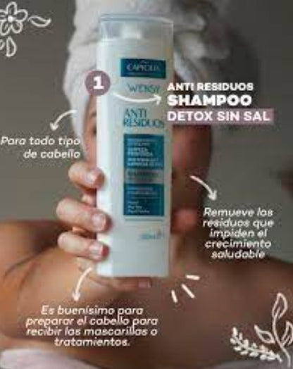 NUEVO PRODUCTO SHAMPOO ANTI RESIDUOS