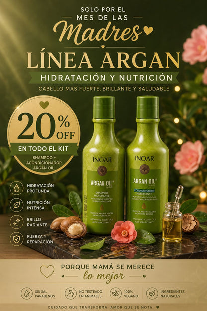 Kit Argán Oil Inoar