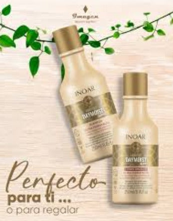 DUO Daymoist Inoar X 250 ML SHAMPOO Y ACONDICIONADOR