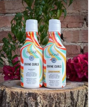 Dúo Shampoo y acondicionador  divine curls